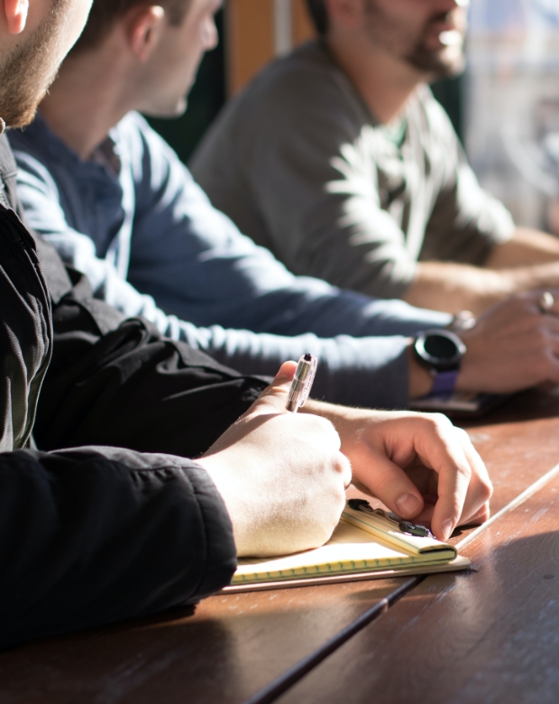 Men Writing
